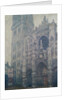 Rouen Cathedral, West Portal, Grey Weather, 1894 by Claude Monet