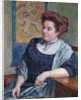 Madame Maurice Denis, 1908 by Theo van Rysselberghe