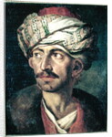 Head of an Oriental or Portrait Presumed to be Mustapha, c.1819-21 by Theodore Gericault