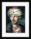 Head of an Oriental or Portrait Presumed to be Mustapha, c.1819-21 by Theodore Gericault