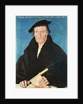 Portrait of Ulrich Stampfer, 1540 by Hans Asper