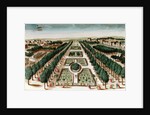 View of the Jardin des Plantes from the Cabinet d'Histoire Naturelle by French School