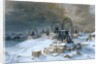 Pits at Gentilly in the Snow, 1879 by Leon Auguste Melle