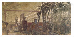 Interior of a Munitions Factory, 1916-17 by Edouard Vuillard