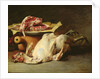 Still Life of a Chicken and Cutlets, 1876 by Guillaume Romain Fouace