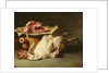 Still Life of a Chicken and Cutlets, 1876 by Guillaume Romain Fouace