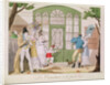 Les Caricatures a la Porte, c.1814 by French School
