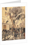 Felix Faure with the firemen by F.L. & Tofani Oswaldo Meaulle