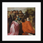Healing of St. Bonaventure by St. Francis of Assisi, c.1628 by Francisco Herrera