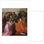 Healing of St. Bonaventure by St. Francis of Assisi, c.1628 by Francisco Herrera