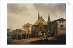 Pillage of a Church during the Revolution by Jacques Francois Joseph Swebach
