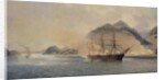 Naval Battle of the Strait of Shimonoseki, 20th July 1863, 1865 by Jean Baptiste Henri Durand-Brager