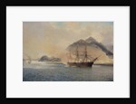 Naval Battle of the Strait of Shimonoseki, 20th July 1863, 1865 by Jean Baptiste Henri Durand-Brager