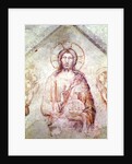Tympanum depicting the Saviour Blessing, 1341 by Simone Martini
