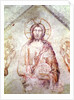 Tympanum depicting the Saviour Blessing, 1341 by Simone Martini