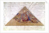Tympanum depicting the Saviour Blessing, 1341 by Simone Martini