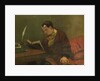 Portrait of Charles Baudelaire 1847 by Gustave Courbet