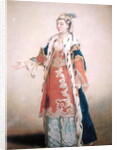 Frankish Woman from Pera, Constantinople, 1738-43 by Jean-Etienne Liotard