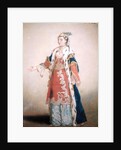 Frankish Woman from Pera, Constantinople, 1738-43 by Jean-Etienne Liotard