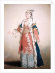 Frankish Woman from Pera, Constantinople, 1738-43 by Jean-Etienne Liotard