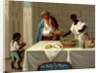 An American Indian Man and his Negro Wife by Mexican School