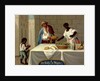 An American Indian Man and his Negro Wife by Mexican School