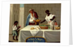 An American Indian Man and his Negro Wife by Mexican School