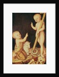 The Infant Christ Triumphing over Death and the Infant St. John the Baptist by Lucas the Elder Cranach
