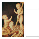The Infant Christ Triumphing over Death and the Infant St. John the Baptist by Lucas the Elder Cranach