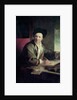 Portrait of Bernard le Bovier de Fontenelle by Jean Baptiste Greuze