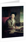 Portrait of Bernard le Bovier de Fontenelle by Jean Baptiste Greuze