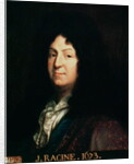 Portrait of Jean Racine copy of an original of 1673, 1698 by Jean Baptiste Santerre