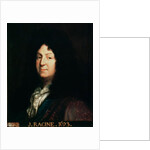 Portrait of Jean Racine copy of an original of 1673, 1698 by Jean Baptiste Santerre