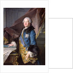 Abel Francois Poisson Marquis de Marigny, 1755 by Louis M. Tocque
