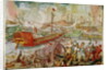 The Battle of Lepanto, October 1571, 1600 by Antonio Vassilacchi