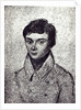 Portrait of Evariste Galois by French School