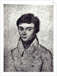 Portrait of Evariste Galois by French School