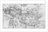 Map of the Travels and the Expeditions of Alexander the Great in Asia by Jean Blanchin