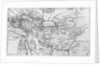 Map of the Travels and the Expeditions of Alexander the Great in Asia by Jean Blanchin