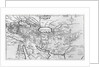 Map of the Travels and the Expeditions of Alexander the Great in Asia by Jean Blanchin