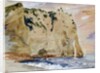 Cliffs of Etretat. The Pied du Cheval, 1838 by Ferdinand Victor Eugene Delacroix