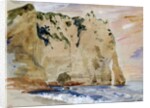 Cliffs of Etretat. The Pied du Cheval, 1838 by Ferdinand Victor Eugene Delacroix