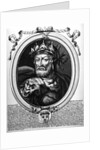 Portrait of Merovech King of the Salian Franks by Nicolas II de Larmessin