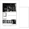 Interior of a Printing Works and Plan of a Press by Robert Benard