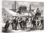 Women Demonstrating at the Le Creusot coal mine in April 1870 by Jules Pelcoq