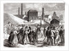 Women Demonstrating at the Le Creusot coal mine in April 1870 by Jules Pelcoq