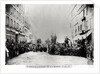 Barricade in the Rue de Flandre, during the Commune of Paris, 18th March 1871 by French Photographer
