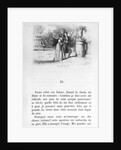 Illustration for 'The Red and the Black' by Stendhal published in 1884 by Henri Joseph Dubouchet