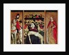 Triptych depicting Pieta between St. Martin and St. Catherine, 1475 by Ludovico Brea
