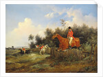 Hunting Scene by Bernard Edouard Swebach